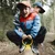 Adidas Patike za dečake Terrex Ax4R K, IF6525, Tamnosive