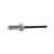 Aluminijaste odprte zakovice 4,8x12 mm RAL 8017
