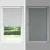 Rolo zavjesa Blackout svijetlo siva 145x175 cm Širina tkanine