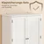 Homestar Kuhinjska omara 80x395x1864 cm bela