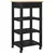 Kuhinjski kolica MONZA Crna 48 x 40 x 88,5 cm