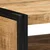 Stol za kavu 70x50x38 cm Puno grubo drvo Mango