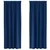 Zavjese za blackout s prstenovima 2 pcs Tamno plava