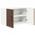 Ormar za Zid LUCCA 2 pcs Smeđi hrast 60 x 31 x 40 cm