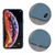 Silikonski ovitek za iPhone SE 2020/iPhone 7/iPhone 8 - mat sivo moder