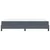 Vidaxl Postelja boxspring z vzmetnico Temno siva 120 x 190 cm Žamet