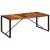 Vidaxl Jedilna miza 200x100x75 cm trden palisander
