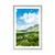 Plakat s paspartujem dolina v Črni Gori - 40x60 black