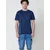 KOROSHI Majica marine/moder denim