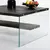 HANAH HOME Aqua Klub sto, 75x40x75cm, Antracit