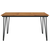 Vrtni stol s U-nogama 140 x 80 x 75 cm od masivnog drva bagrema