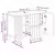 Kreveta s ladicama Crna 89 x 34,5 x 62 cm Konstruirano drvo