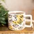 HOMLA Šolja Sarina, Porcelanska, 400 ml, Bež