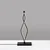 Opviq Zozo 13291 Stona lampa, Crna