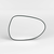 HANAH HOME Ogledalo Pietra Nera Black