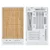 Lian Li DAN A3 mATX /Crno, A3-mATX White & Wood Kućište