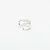 Prstan Off-White Arrow Ring Silver/ No Color 60