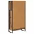 Ormarić za knjige Staro drvo 60 x 30 x 121 cm Konstruirano drvo