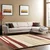 Atelier del Sofa Ugaona garnitura Mayorka 93x85x303cm Bež-Braon