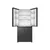 TCL RP465TSE1/ samostojeci/ kombinovani/ Cross-door/ Total No Frost/ E/ 470L/ 186x83,3x67,8cm/ siva Frižider ( RP470CSE1 )