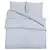 Set posteljine za poplun sivi 200x220 cm lagana mikrovlakna