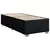 VIDAXL Box spring postelja z vzmetnico črn 90x190 cm blago