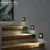 Brilagi - LED svetlo za stepenište sa senzorom STEP LIGHT LED/1,5W/230V IP44, crno