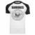 Ramones Circle Raglan majica White/Black S