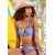 VIVANCE Bikini  svetlo modra / bela