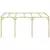 vidaXL Potporna pergola 5 x 3 x 2,1 m drvena