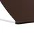 Vidaxl Senčnik Rjava 100 x 150 cm 180 g/m2 poliester s PU premazom