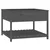Sadilica s policom siva 111,5x111,5x81 cm od masivne borovine