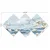 Wallity Slika 4MDF1572198562, 60x115 cm, 4 dela