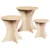 Kava Stol 3 pcs Prirodna