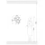 Opviq Zidna lampa E27 Socket, Crna
