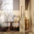 TONSTAD Element s kliz. stakl. vratima, hrastov furnir, 121x37x120 cm