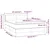 Vidaxl Box spring postelja z vzmetnico črna 140x200 cm blago