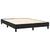 Vidaxl Box spring postelja z vzmetnico črna 140x200 cm žamet