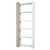 Hanah Home Polica 64,6x170x24,2cm Bela