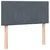 vidaXL Box Spring postelja z vzmetnico Temno siva 80x220 cm Velvet