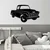 Wallity Zidna dekoracija Chevy 3200 Pickup, 60 x 36 cm, Crna