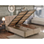Hanah Home Bračni krevet sa prostorom za odlaganje Ela Double 180x38x200cm Crni