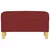 Klupa Crvena boja vina 70 x 35 x 41 cm od tkanine