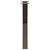 Noge za blagovaonski stol u obliku slova X, 2 kom, prirodni čelik, 60 x (72-73) cm, čelik