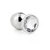 Analni čep Gleaming Love Silver Plug srednje velikosti Dreamtoys