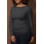 Trendyol Curve Ženska bluza Tbbaw26Af00121, Antracit