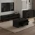 Laris - Black Black Living Room Furniture Set