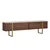 Hanah Home TV komoda Onera, 180 cm, travertin / orah Milano / zlatna