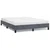 vidaXL Posteljni okvir brez vzmetnice temno siv 152x203 cm žamet Queen