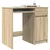 Radni stol sonoma hrast 86x49x76 cm konstruirano drvo